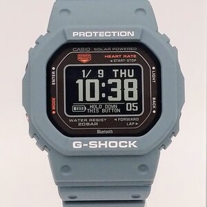 6461♪ CASIO カシオ G-SHOCK ジーショック G-SQUAD DW-H5600-2JR 腕時計 充電式 デジタル Bluetooth搭載 メンズ ペールブルー【1129】