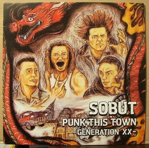 SOBUT / PUNK THIS TOWN/ビンゴ/中古LP!! 商品管理番号：2463