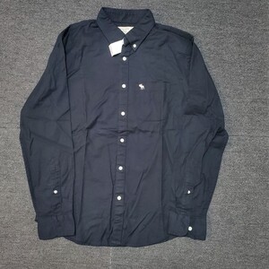 新品　アバクロンビー＆フィッチ Abercrombie&Fitch　Tシャツ　ポロシャツ ボタンダウンシャツ　A&F　polo　刺入り L