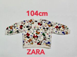 ZARA Disney トレーナー 104cm 3-4YEARS ディズニー ザラ キッズ