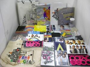 【まとめ売り 中古品】 ジャニーズ KAT-TUN 関ジャニ∞ 嵐 他 うちわ ペンライト 密着ドキュメント 写真集 Live of KA