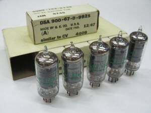 ★☆（管VA001） GE JAN 5749/6BA6 5本セット / NOS GE JAN 5749/6BA6 5pcs☆★