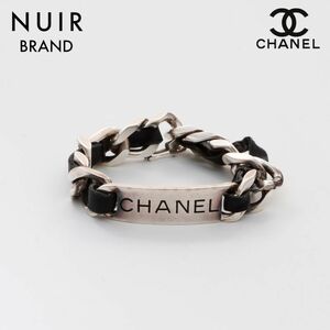 シャネル CHANEL ブレスレット プレート シルバー