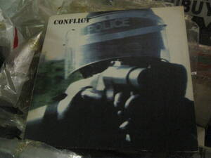 CONFLICT コンフリクト / UNGOVERNABLE FORCE イタリア盤LP Icons Of Filth FLUX OF PINK INDIANS ANTI-SYSTEM ANTISECT Shitlickers CRASS