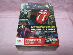 DVD ザ・ローリング・ストーンズ シャイン・ア・ライト コレクターズBOX Tシャツ付き特典 限定生産 THE ROLLING STONES SHINE A LIGHT