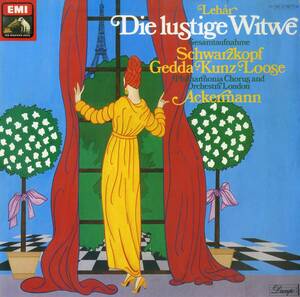 A00596131/【即決/送料無料】LP2枚組/オットー・アッカーマン「Die Lustige Witwe (Gesamtaufnahme)」