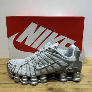 WMNS NIKE SHOX TL AR3566-003 (US10.5/JP27.5cm) ナイキ ショックス スニーカー シルバー