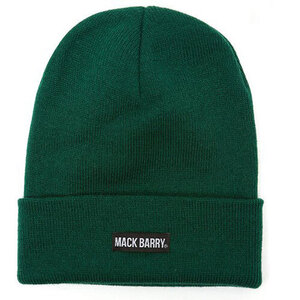 まとめ得 MACK BARRY マクバリー 【BEANIE(ビーニー)】 MACK BARRY マクバリー BASIC BEANIE グリーン MCBRY70641 x [2個] /l