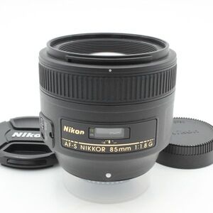 【美品】 Nikon ニコン AF-S NIKKOR 85mm f1.8 G nikon 52014