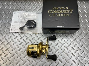 ■シマノ　１８　オシアコンクエスト　ＣＴ　２００ＰＧ　右ハンドル　中古■