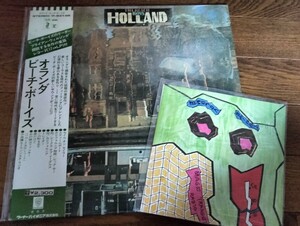 BEACH BOYS. HOLLAND. 帯付きLP、EP付き、ビーチ・ボーイズ、オランダ、