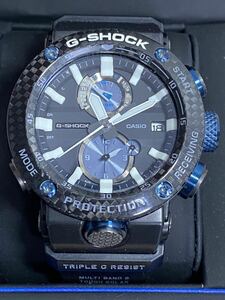 ★1円〜♪特別提供品★未使用に近い★CASIO G-SHOCK MASTER OF G GRAVITYMASTER【GWR-B1000】Bluetooth電波ソーラー腕時計 定価99,000の品