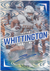 Jordan Whittington NFL 2024 Panini Luminance RC Rookie Blue Auto 50枚限定 直筆サイン ルーキーオート ジョーダン・ウィッティントン