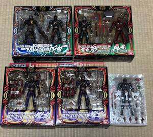 ③　S.I.C. 仮面ライダーヒビキ(×２)、クレナイ、トドロキ、イブキ、ザンキ、響鬼マジョーラ(限定)　７体セット　ジャンク扱い格安出品