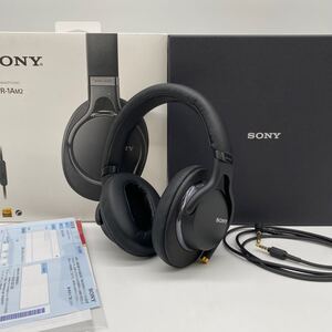 ◆【売り切り】SONY/ソニー ステレオヘッドホン MDR-1AM2 ブラック