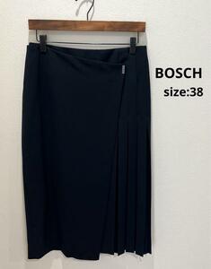 ボッシュ BOSCH スカート プリーツセットアップスカート ラップ風スカート
