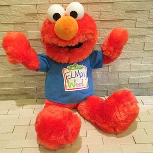 匿名送料込み　美品　レア　エルモ×オムロン　ぬいぐるみ　セサミ・ストリート　SESAME STREET 