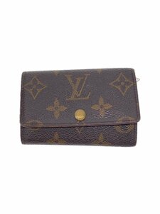 LOUIS VUITTON◆キーケース/レザー/CML/総柄/レディース