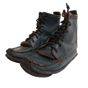 YUKETEN / Hunt Boots ユケテン ハンターブーツ レザー レースアップ ブーツ 02806Ｗ レディース