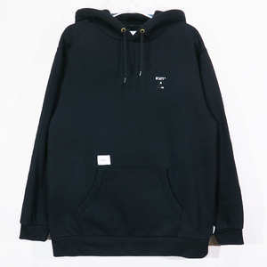 WTAPS ダブルタップス 18AW CRACK 02/SWEATSHIRT.COPO クラック スウェットシャツ パーカー 182ATDT-CSM20 ブラック Jaz