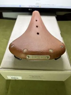 BROOKS レザーサドル ブラウン B17 softened