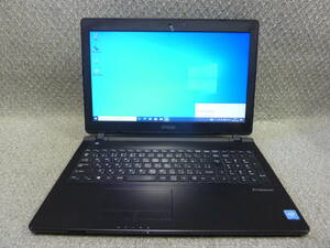 Windows 7,10,11 選択可 15.6” EPSON Endeavor NJ4000E ★第6世代CPU Celeron 3855U/メモリ4GB/320GB/USB3.0/Webカメラ/リカバリ作成/2179