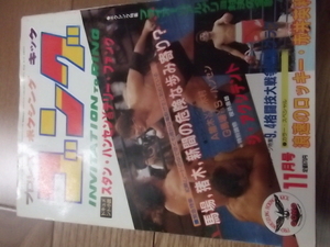 日本スポーツ。月刊ゴング１９８２年１１月号。マスカラス。馬場。プロレス。。猪木