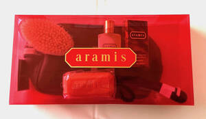 ★アラミス香水・HOLIDAY ARAMIS SET(5点セット/EDT.SPRAY/AFTER SHAVE LOTION/BATH SOAP with Rope/BODY BRUSH/PORCH・★未使用(保管品)