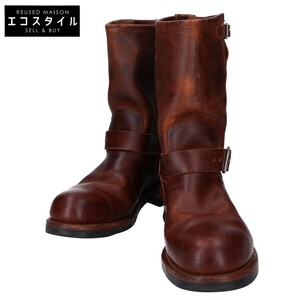 1円 Red Wing レッドウィング 10年製 2972 ブラウン エンジニアブーツ シューズ 26.5 ブラウン メンズ