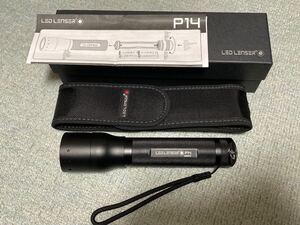 ★使用少ない！ LED LENSER レッドレンザー LED ライト P14 フラッシュライト 懐中電灯