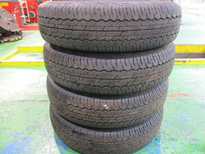 ダンロップ　AT20 195/80R15 4本セット イボ付