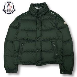 10 国内正規品 MONCLER モンクレール ダウンジャケット LACBLANC DOWN JACKET ラクブラン ナイロン ダウンジャケット カーキ メンズ