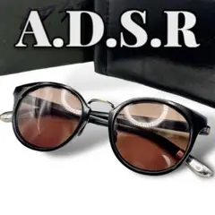 美品 A.D.S.R DARRYL01 スペアレンズ付き サングラス 6081