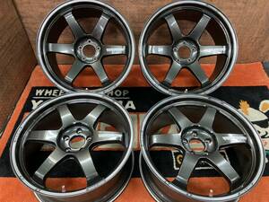 ◆美品!!RAYS レイズ VOLK Racing TE37 Ultra TIME ATTACK EDITION◆20インチ 9J+38 10.5J+22 114.3-5H◆FORGED 鍛造◆VOLK RACING