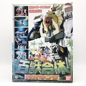 【中古】訳有/欠品有 バンダイ 百獣戦隊ガオレンジャー DX超合金 GD-21 百獣合体 ガオキング[249112014679]