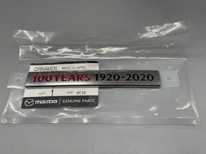 ■■■④在庫有すぐ発送 100YEARS マツダ100周年 オーナメント CX-5 エンブレム 1920-2020 MX-30 CX-3 CX-8 CX-30 約11ｃｍX1.5cm