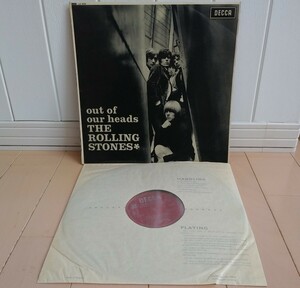 【UK盤 OpenDECCA MONO/Clout&Baker Cover】Rolling Stones(ローリングストーンズ)/out of our heads