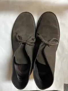 CLARKS チャッカブーツ　US9 焦茶　スウェード クラークス