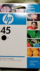 ヒューレット・パッカード　インク　プリント　カートリッジ　インクジェット HP HP45 黒　ブラック