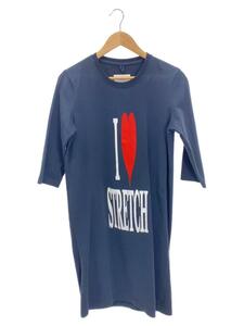 doublet◆STRETCH T-SHIRT ストレッチTシャツ one/コットン/BLK/22AW36CS239