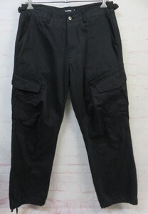 X-LARGE エクストララージ パンツ CUSTOM MILITARY PANTS 101243031008 ブラック 34 991830249