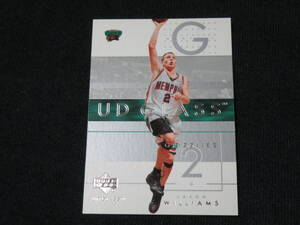 JASON WILLIAMS　ジェイソン・ウィリアムス　2003　UPPER DECK UD GLASS グリズリーズ