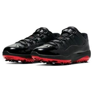 激レア NIKE Air Jordan 11 Retro Low Golf Safari Bred エア ジョーダン 11 ロー ゴルフ シューズ スニーカー AQ0963-001 ナイキ 26.5cm