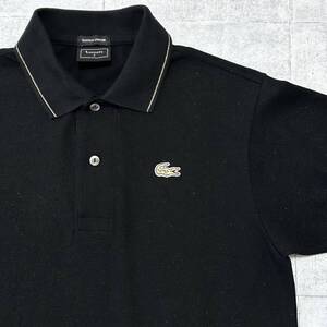 限定品 LACOSTE ラメ ライン ポロシャツ 日本限定 希少モデル ラコステ　　EDITION LIMITEE ワニロゴ シャンパンゴールド 玉10115