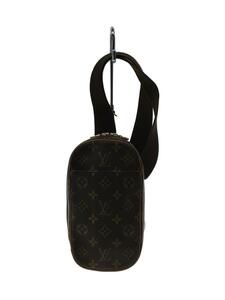 LOUIS VUITTON◆ポシェット・ガンジュ_モノグラム・キャンバス_BRW/PVC/BRW