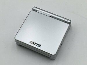 ♪▲【Nintendo ニンテンドー】ゲームボーイアドバンスSP プラチナシルバー AGS-001 0611 7