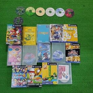 GAMECUBE ゲームキューブ ソフト ディスク 20本 まとめ売り 大乱闘スマッシュブラザーズ マリオパーティ ポケモン ソニック どうぶつの森