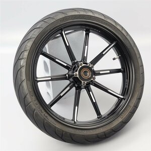 ♪DUCATI/スクランブラー1100スポーツ 純正 フロントホイール 美品 18×3.50 φ25mm (D0129A16) 2018年式