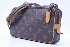 １円スタート LOUIS VUITTON ルイヴィトン ポシェット マルリー バンドリエール ショルダー モノグラム 6-M011/1/060