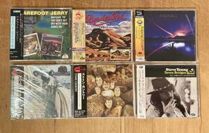 ■豪華!/帯付廃盤CD■スワンプ~カントリー・ロック 関連CD 6枚※未開封含む■Barefoot Jerry/The Byrds/Steve Young/Borderline